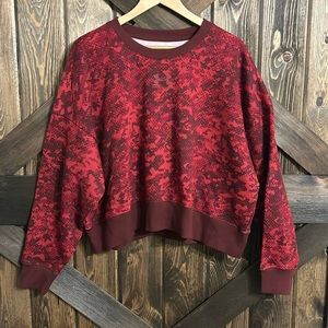 Women’s Under Armour Fleece Camo Crew Large